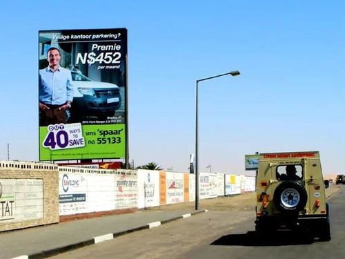 看世界 纳米比亚的户外广告